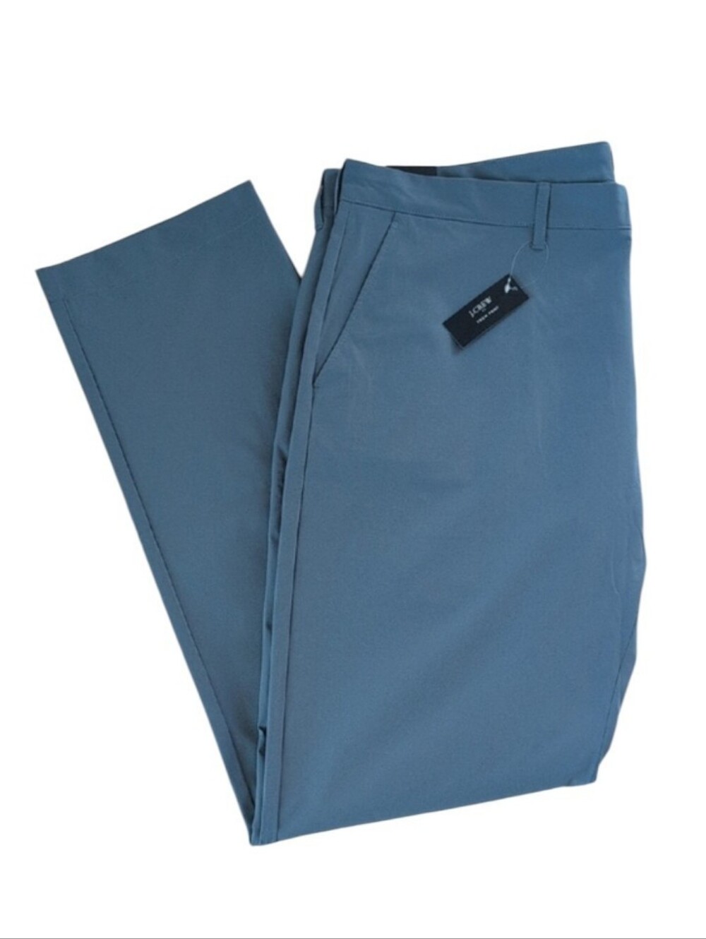 J. Crew Factory 38x34 XL Slim Fit Tech Chino Pants Pewter Gray NWT Classic Work
